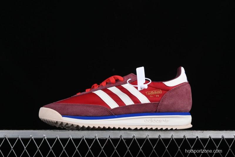 Adidas Originals SL 72 RS Retro Running Shoes with Ecotex Tongue and EVA Midsole - JI1280
