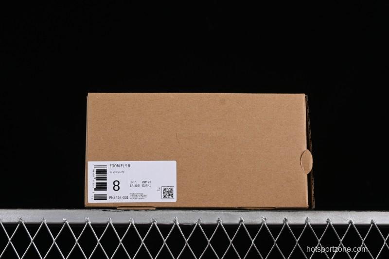 Nike Zoom Fly 6 Running Shoes with Flyknit Material and Carbon Fiber Plate for Superior Elasticity - FN8454-001