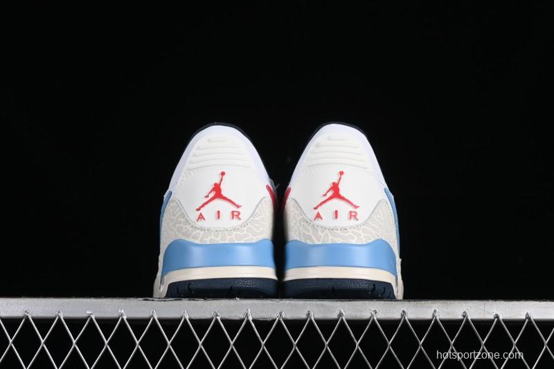 Nike Air Jordan Legacy 312 Low Sneakers with Velcro Strap and Triple Sole Design - HM3709-141