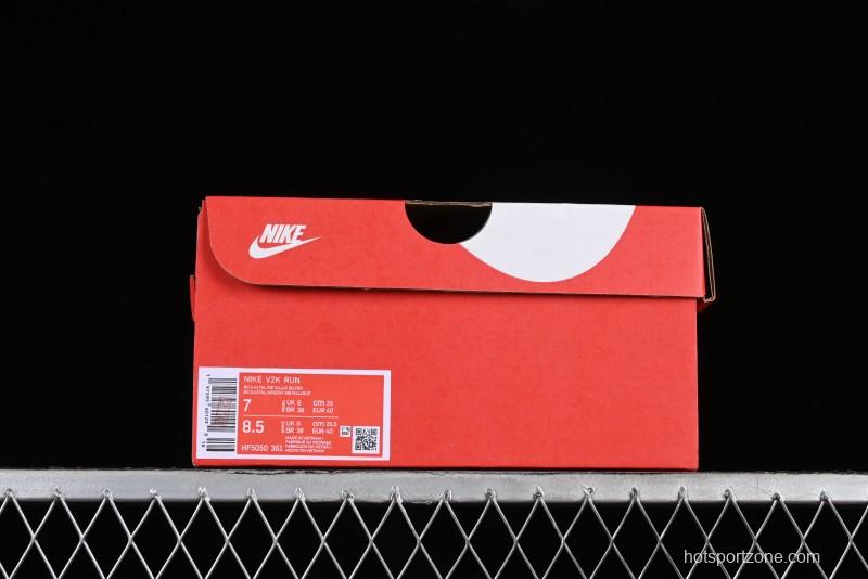 Nike V2K Runtekk 3XL Retro Low-Top Running Shoes with Shock Absorption and Anti-Slip Technology - HF5050-361