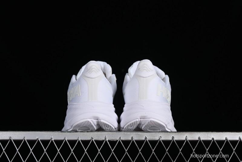 HOKA ONE ONE Bondi 8 Functional Cushioned Running Shoes with Soft EVA Midsole - 1127952 WWH