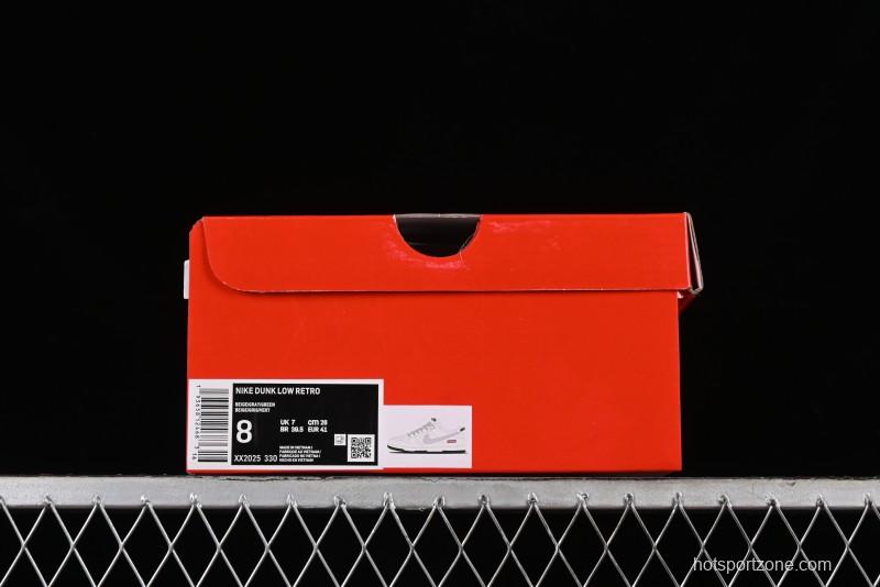 Nike SB Dunk Low Supreme Collaboration - Beige Anniversary High-End Custom Low-Top Casual Sneakers - XX2025-330