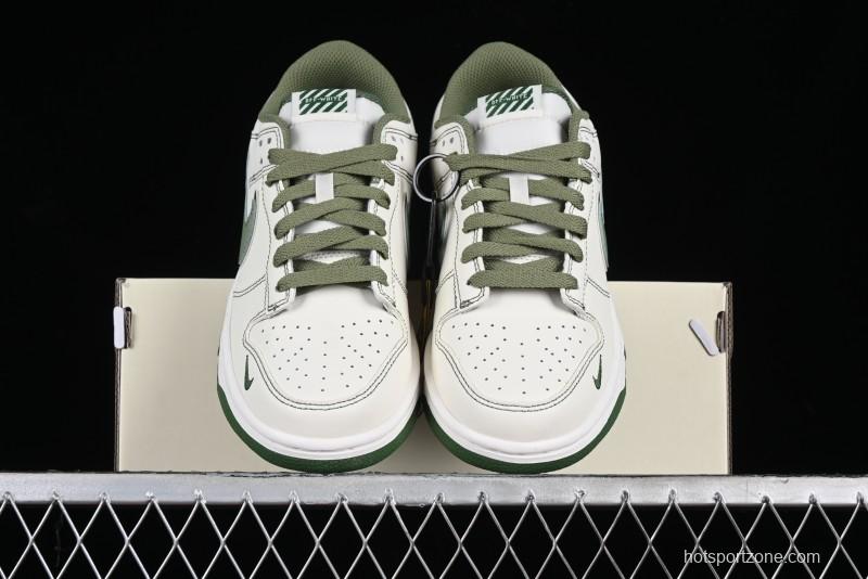 Nike SB Dunk Low OFF-WHITE Collaboration - Anniversary Premium Custom Low-Top Casual Sneakers DJ2024-002