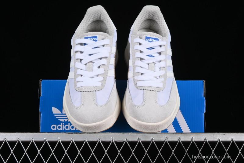 Adidas Originals SL 72 Retro Running Shoes with Nylon Upper and Suede Accents - ID1031