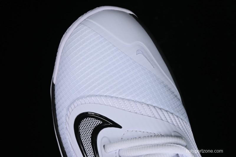Nike Precision VII Low-Top Basketball Shoes with Cushioned Collar and Herringbone Traction for Quick Movements - FN4322-003