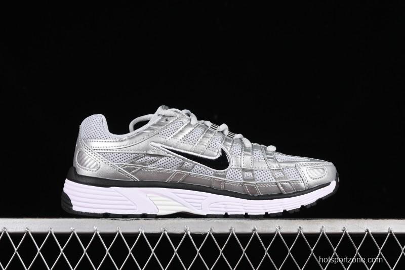 Nike P-6000 Retro Casual Sneakers Dad Shoes with Layered Design - FD9876-101