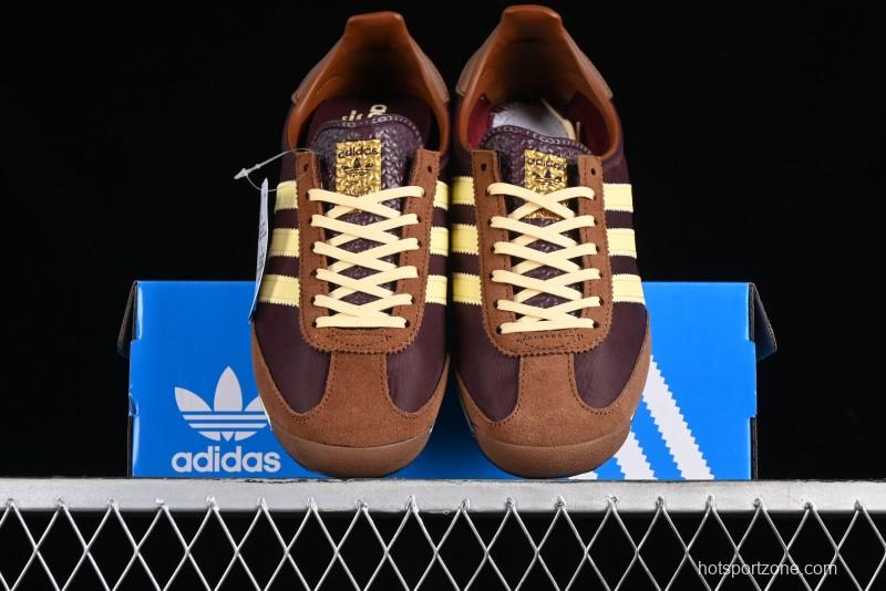 Adidas Originals SL 72 Retro Running Shoes with Nylon Upper and Suede Accents - IE3425