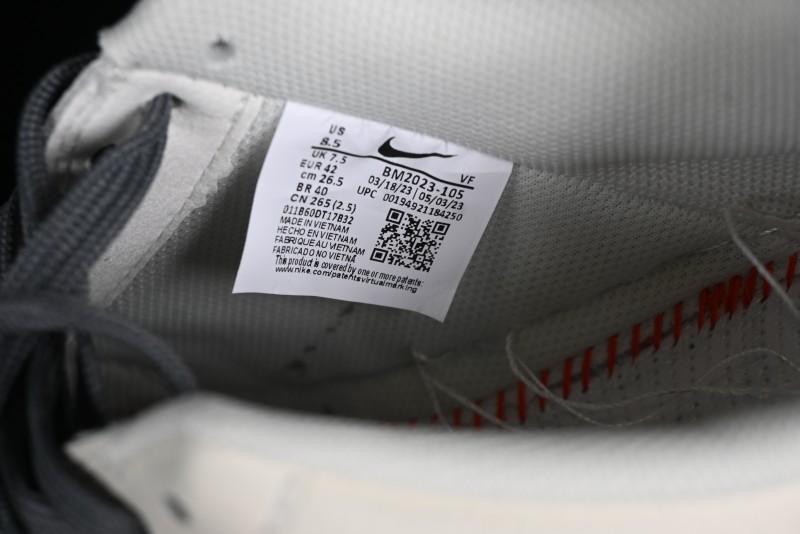 Nike Air Force 1'07 Low "Keep Fresh" Casual Sneakers in Dark Gray with Small Swoosh - BM2023-105