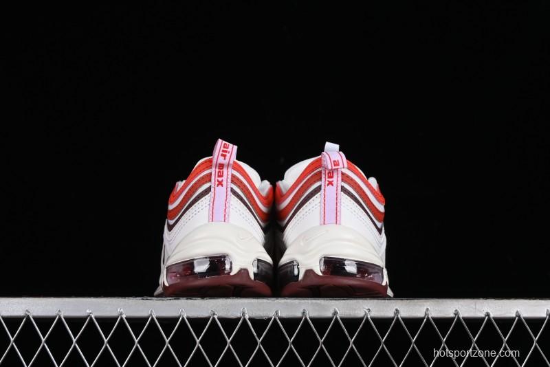 Nike Air Max 97 Retro Running Shoes with Full-Sole Air Cushion - FN6957-101