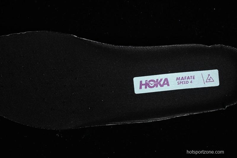 Hoka One One Mafate Speed 4 Low-Cut Professional Trail Running Shoes - 1129930 NSOF