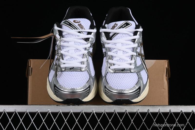 Asics Tiger GEL-1130 Low-Top Retro Running Shoes with GEL Cushioning and Durable Outsole - 1201A256-113