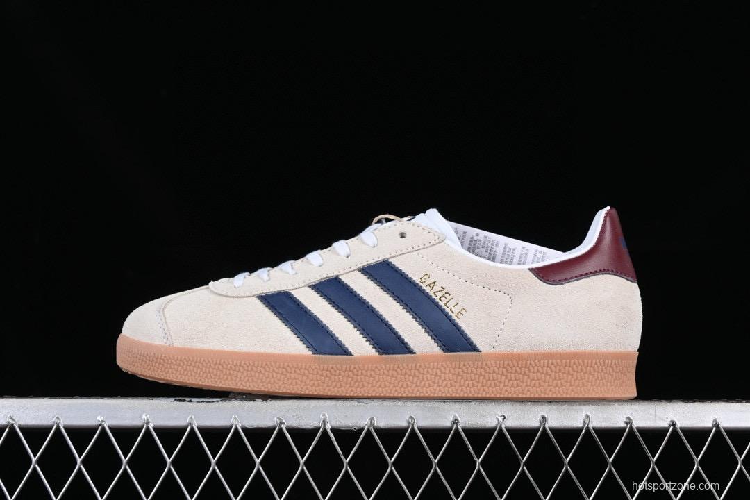 Adidas Gazelle W IE0546 Low-Top Casual Slip-Resistant Wear-Resistant Skate Shoes