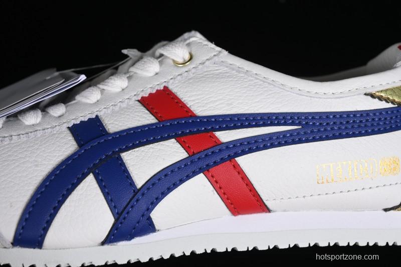 Onitsuka Tiger Mexico 66 Low-Top Leather Sneakers for Casual Running - D507L-0152