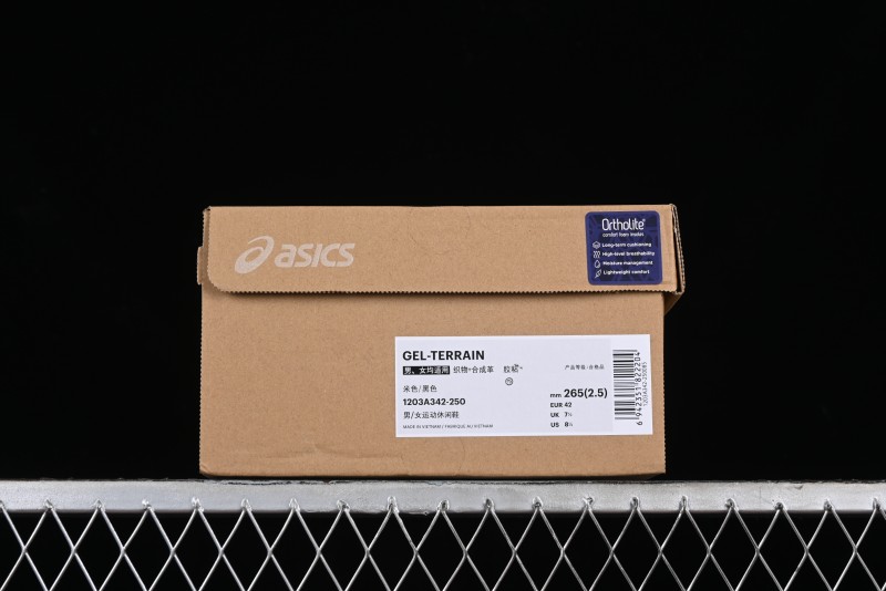 Asics Gel-Terrain Retro Breathable Casual Shoes Cushioned Men's Durable Running Shoes - 1203A342-250