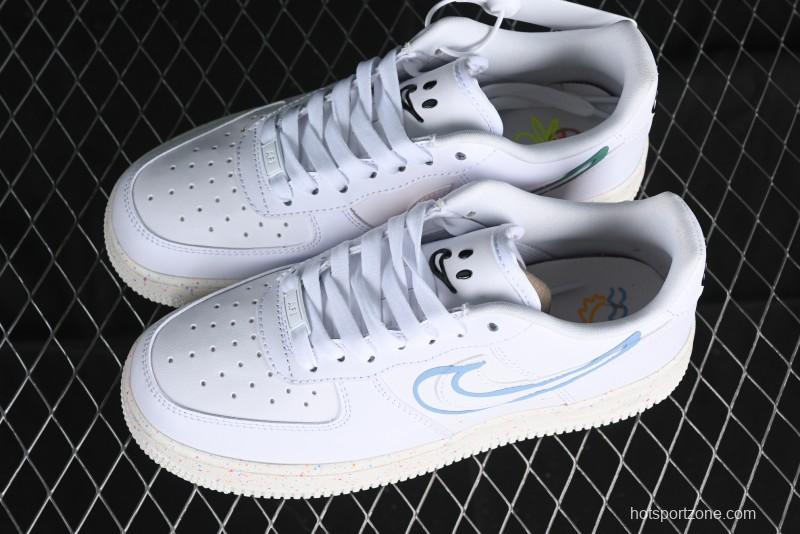 Nike Air Force 1 '07 Low Casual Sneakers with Full-Length Air Cushion - HF5721-111