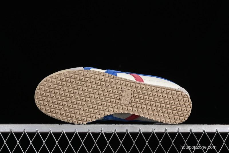 Onitsuka Tiger Mexico 66 Low-Top Leather Sneakers with Classic Design - 1183B391-100