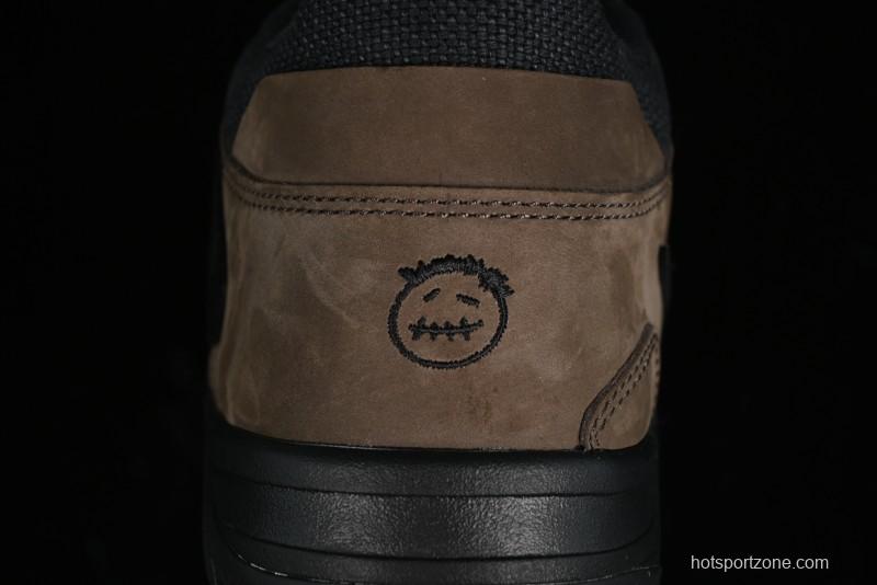 Nike Travis Scott x Jordan Cut The Check AJ1 Basketball Shoes with Velcro Design - FZ8117-204