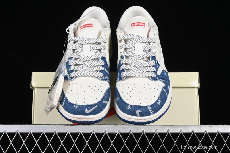Nike Air Jordan 1 Low OG SP Travis Scott x Fragment Design Collaboration Sneakers - LJ5188-001