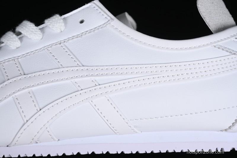 Onitsuka Tiger Mexico 66 Low-Top Leather Sneakers for Casual Running - 1183A844-100