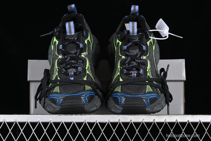 Balenciaga Phantom Sneaker Ten-Generation Trend Running Shoes with Transparent Heel Strap - W3XL51143