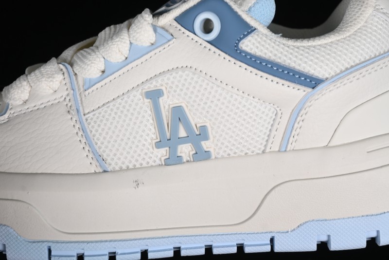 MLB NY Chunky Liner Wide Height-Increasing Platform Sneakers - 3ASXCLW4N07ABS