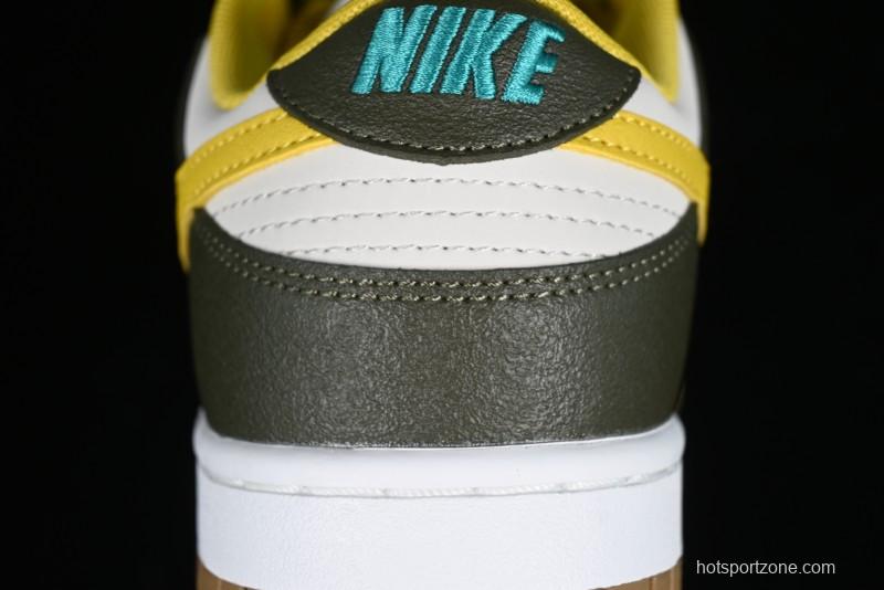 Nike Dunk Low Retro Low Premium "Avocado" SB Casual Skate Shoes - FV3629-371