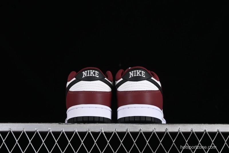 Nike Dunk Low SB Wine Red Black Low-Top Skateboarding Shoes - FJ4616-600