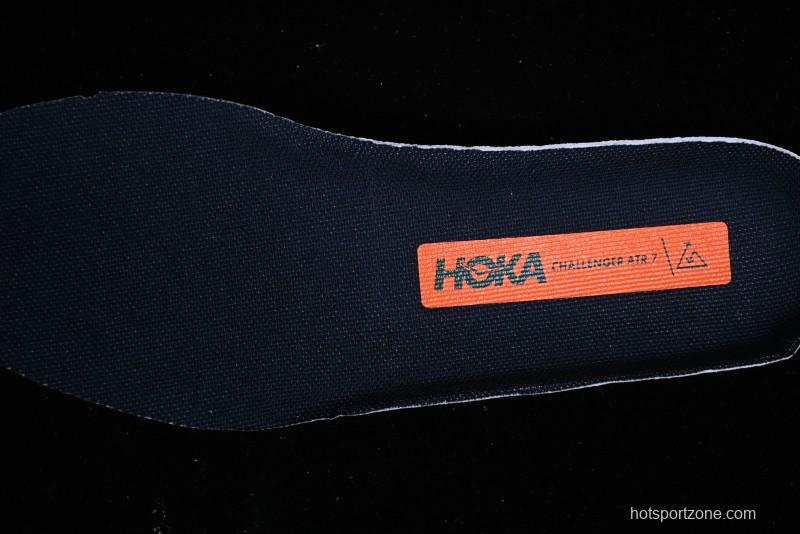 Hoka One One Challenger ATR 7 Low Trail Running Shoes with Lightweight Cushioned Midsole - 1134497 CVOR