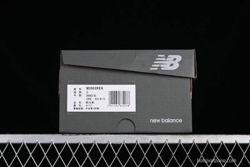 New Balance 2002 Series Retro Casual Running Shoes with Upgraded N-ERGY Cushion - M2002REK