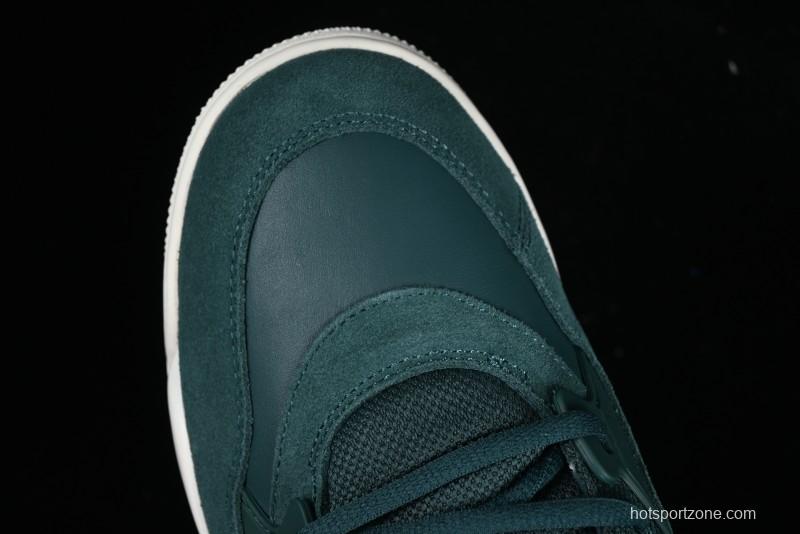 Nike Air Jordan 4 Remastered Military Green Retro Sneakers - FQ7940-300