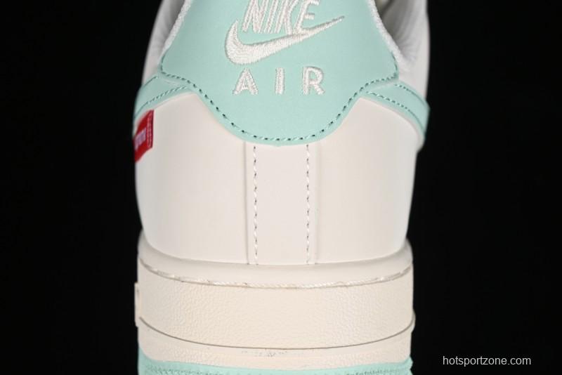 Supreme x Nike Air Force 1 '07 Low Collaborative Sneakers in Youthful Green - HD1968-023