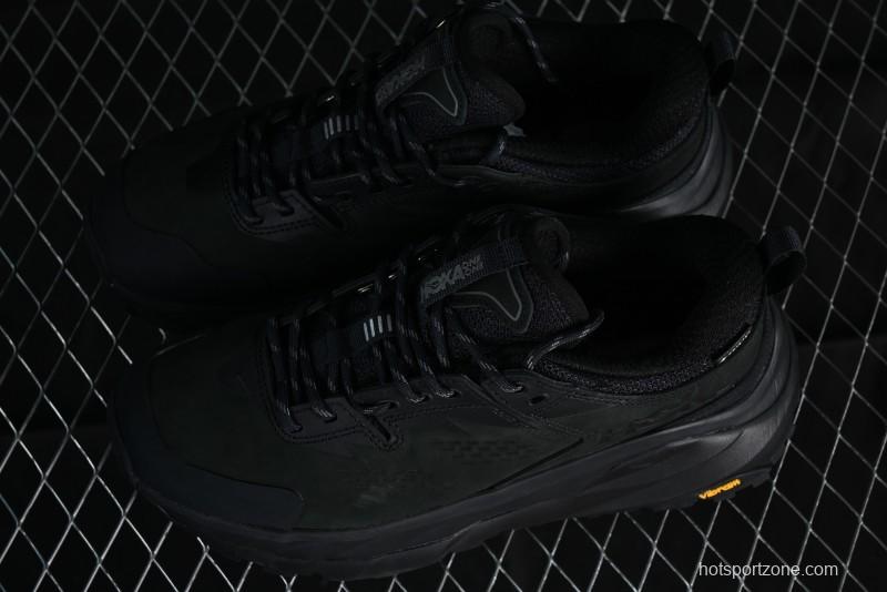 HOKA ONE ONE Kaha Low GTX Trail Running Shoes with Cushioned Midsole and Waterproof Design - 1118586 BCCG