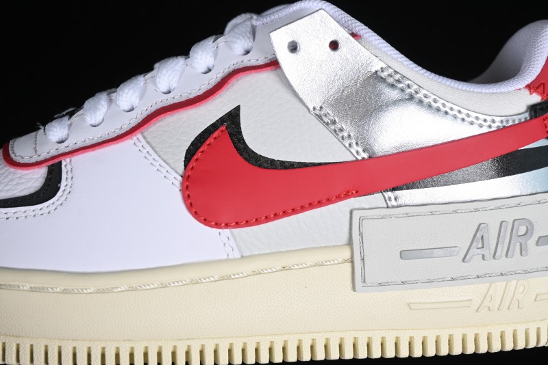 Nike Air Force 1 Shadow Lightweight Elevated Low-Top Casual Sneakers - FN6335-100