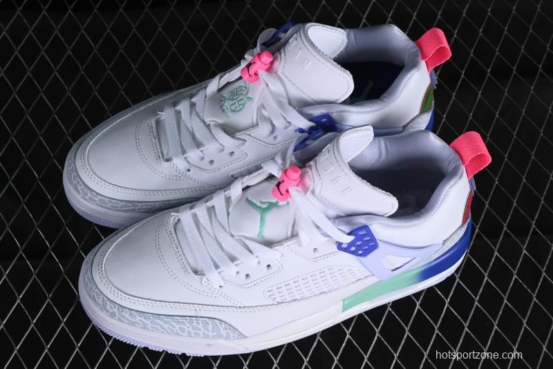 Nike Jordan Spizike Low AJ Hybrid Element Rainbow Colorway Lifestyle Casual Sneakers - HF5758-151