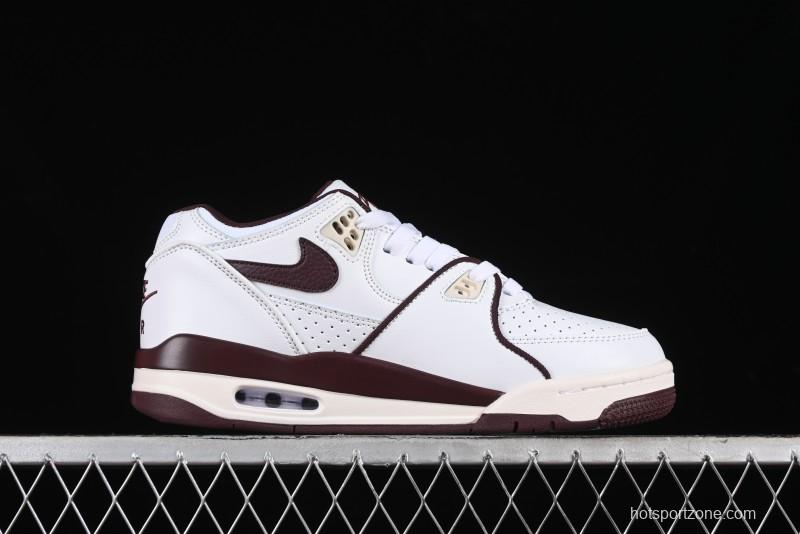 Nike Air Flight 89 Low Basketball Shoes with Air Cushion Technology - FQ8256-100