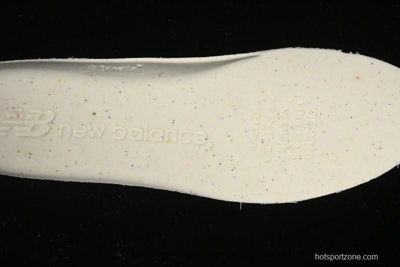 New Balance 3447 Series Retro Casual Running Shoes with Textile and Leather Upper - U3447LC