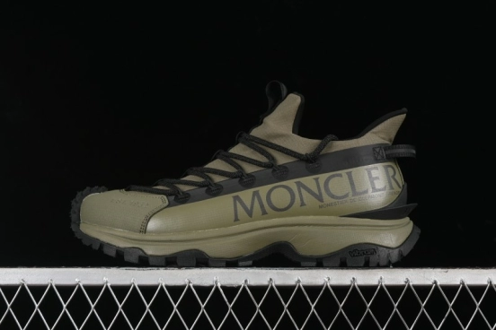 Moncler Trailgrip GTX Mountain Outdoor Shoes with Cordura Nylon Gore-Tex Waterproof Vibram Outsole - M00090M3457