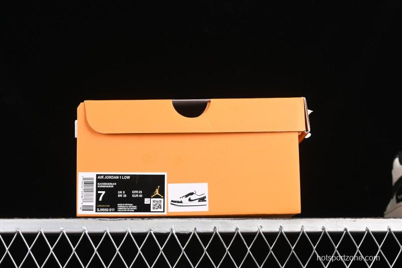 Nike Air Jordan 1 Low AJ1 Marvel Collaboration - Batman Custom High-End Low-Top Basketball Shoes - SJ6650-011