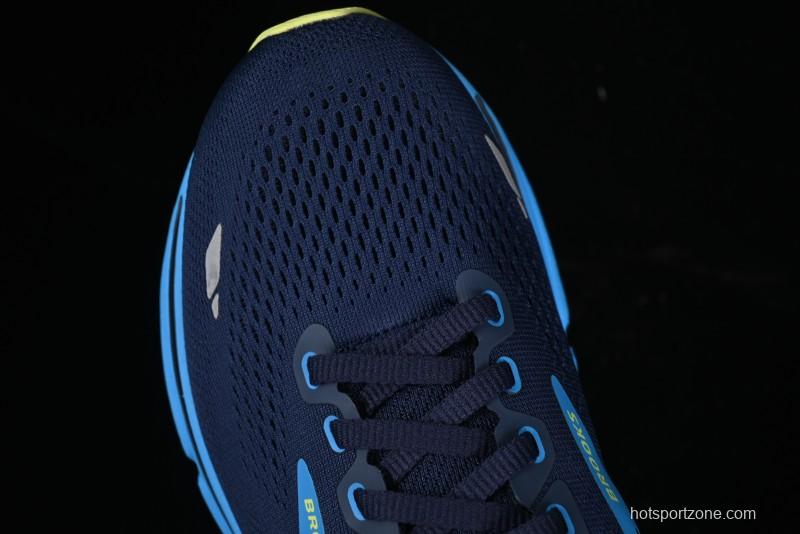 Brooks Ghost 15 Low-Cut Breathable Cushioned Support Running Shoes - 1103931D407