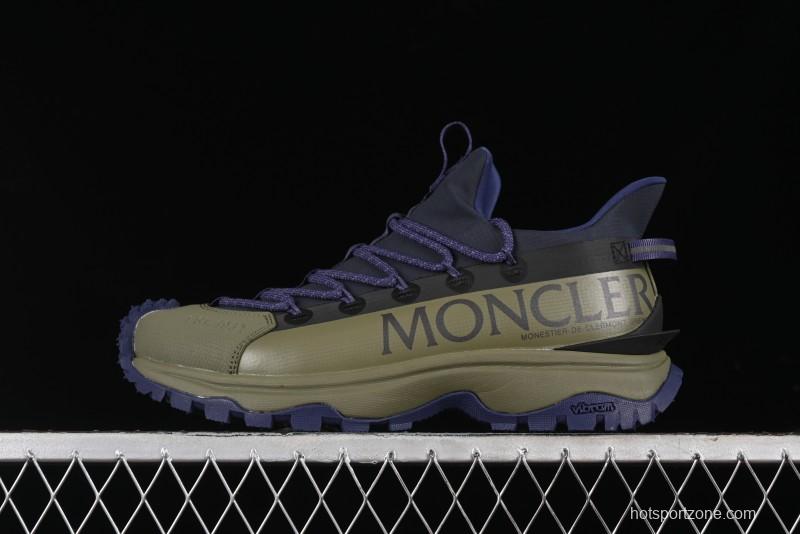 Moncler Trailgrip GTX Hiking Shoes with Cordura Nylon Gore-Tex Waterproof and Vibram Outsole - M00240M3457