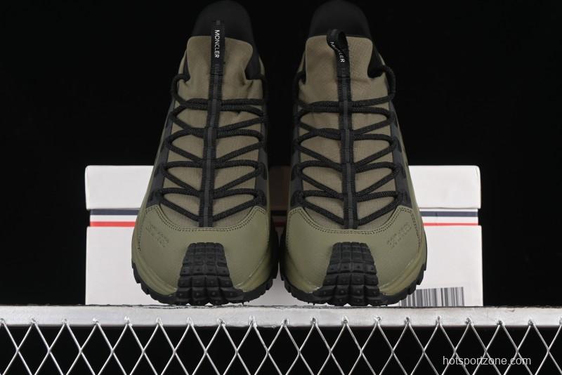 Moncler Trailgrip GTX Mountain Outdoor Shoes with Cordura Nylon Gore-Tex Waterproof Vibram Outsole - M00090M3457
