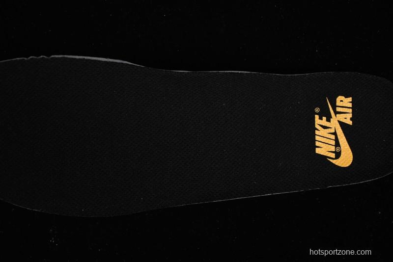 Nike Air Force 1 '07 Low Casual Sneakers in Black, White, and Gray - FB7162-081