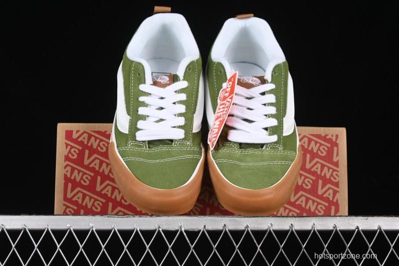 Vans Classics Knu Skool Retro Sneakers with Enlarged Toe and Thickened Sole - VN0009QCCIB