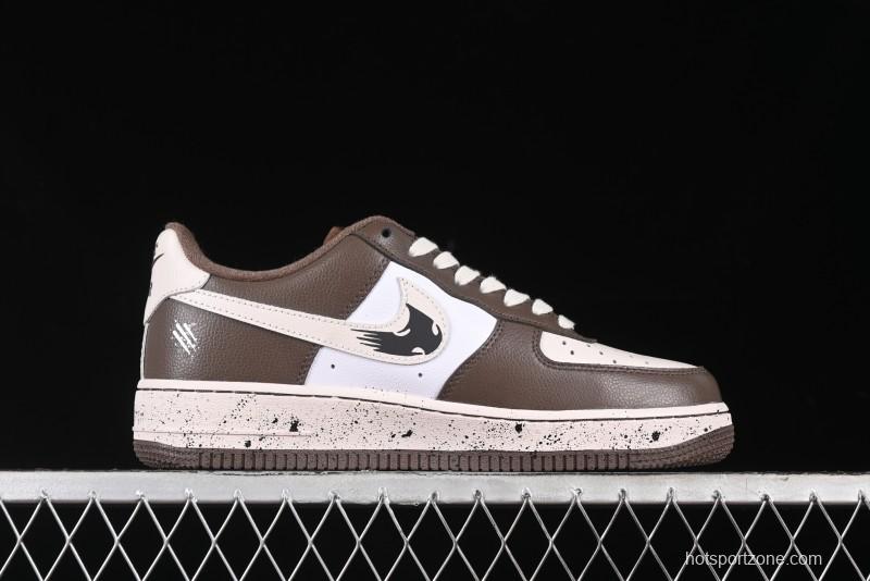 Nike Air Force 1 '07 Low Casual Sneakers with Assassination of Little Bear Anime Theme - DB3301-770