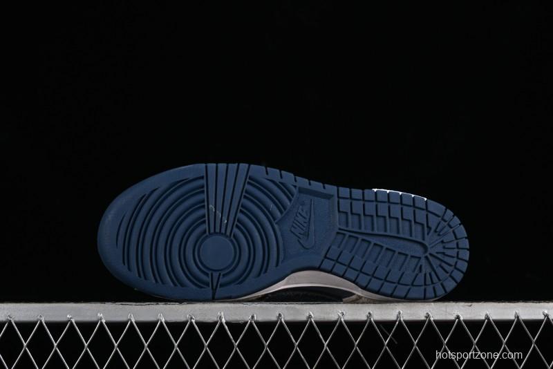 Nike Dunk Low Panda Prank Wave Fishing Blue Brown Low Top Casual Sneakers - DD1391-400