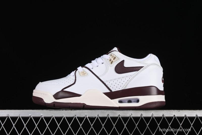 Nike Air Flight 89 Low Basketball Shoes with Air Cushion Technology - FQ8256-100