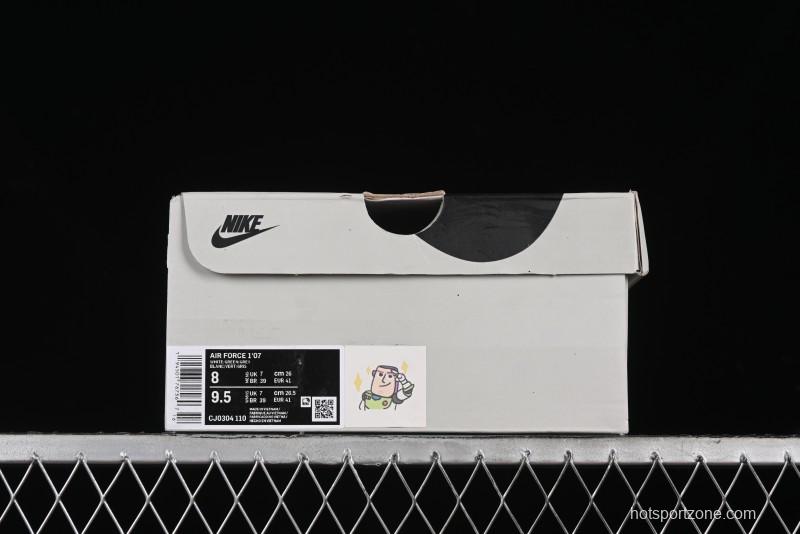 Nike Air Force 1 '07 Low Buzz Lightyear Casual Sneakers - CJ0304-110