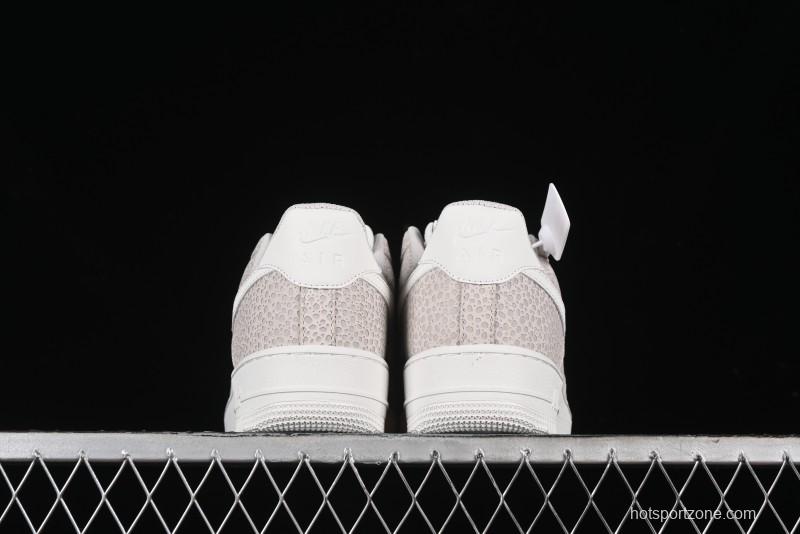 Nike Air Force 1 '07 Low Casual Sneakers with Full-Length Air Cushion - FV6519-001