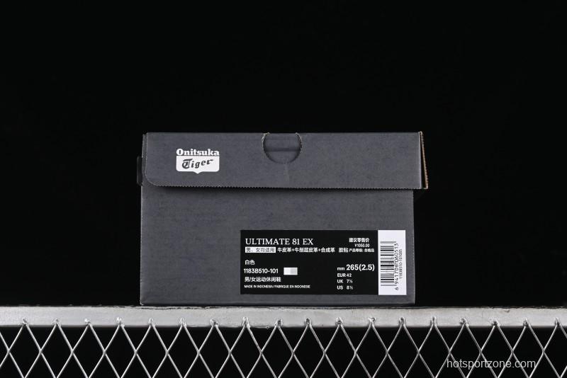 Onitsuka Tiger Ultimate 81 EX 40th Anniversary Breathable Comfort Casual Shoes - 1183B510-101