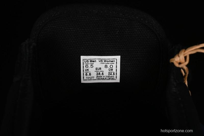 Vans Old Skool Premium Black Suede Retro Skate Shoes - VN000CXTBKA